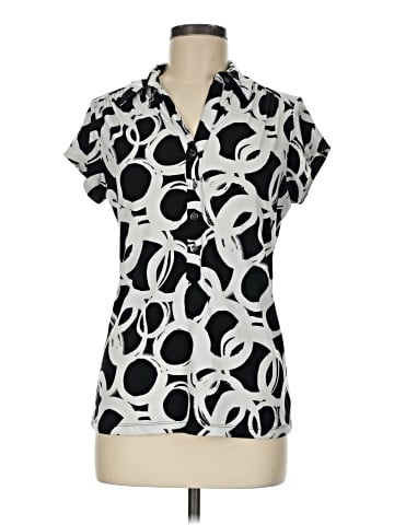 Alfani Short Sleeve Blouse (view 1)