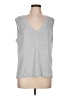 Garnet Hill Gray Sweater Vest Size L - photo 1