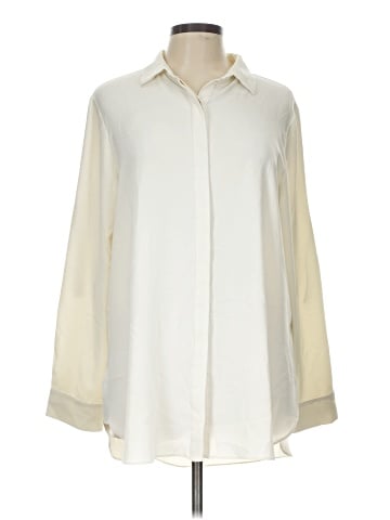 DKNY Long Sleeve Blouse (view 1)