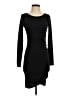 Leith Solid Black Cocktail Dress Size XS - photo 1