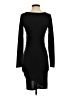 Leith Solid Black Cocktail Dress Size XS - photo 2