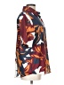 C/MEO Collective Print Orange Burgundy Short Sleeve Blouse Size L - photo 4