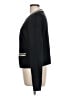 J.Crew 100% Cotton Stripes Black Jacket Size L - photo 5