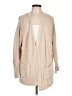 Pink Rose 100% Acrylic Tan Cardigan Size L - photo 1