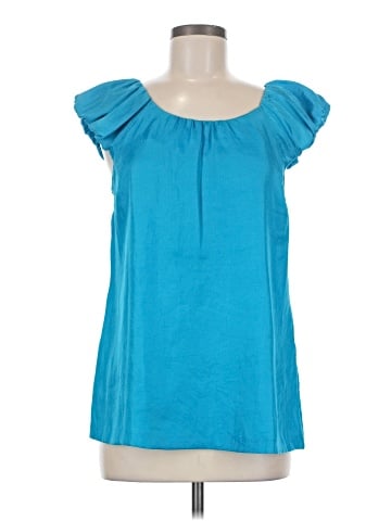 Express Design Studio Short Sleeve Blouse (view 1)
