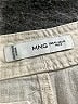 MNG Ivory Linen Pants Size 10 - photo 4