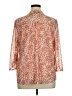 Cocomo 100% Polyester Orange 3/4 Sleeve Blouse Size XL - photo 2