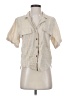 Madewell Ivory Short Sleeve Blouse Size S - photo 1