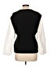 Sanctuary 100% Acrylic Black Long Sleeve Blouse Size L - photo 2