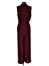 Espresso 100% Polyester Solid Burgundy Jumpsuit Size L - photo 2