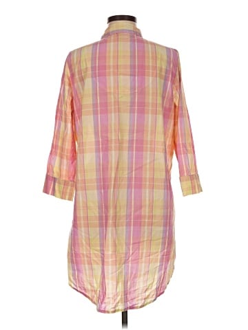 Chaps 3/4 Sleeve Button-Down Shirt (view 2)