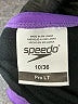 Speedo Color Block Purple One Piece Swimsuit Size Lg (36) - photo 3