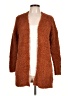 Pink Republic 100% Polyester Brown Cardigan Size L - photo 1