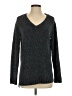 Orvis 100% Polyester Metallic Gray Pullover Sweater Size S - photo 1
