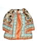 MULTIPLES 100% Polyester Orange Swimsuit Cover Up Size 1X - photo 1