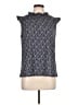 Adrianna Papell Gray Sleeveless Blouse Size L - photo 1