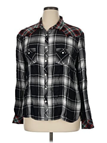 Panhandle Long Sleeve Button-Down Shirt (view 1)
