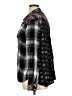 Panhandle 100% Rayon Plaid Black Long Sleeve Button-Down Shirt Size XL - photo 5