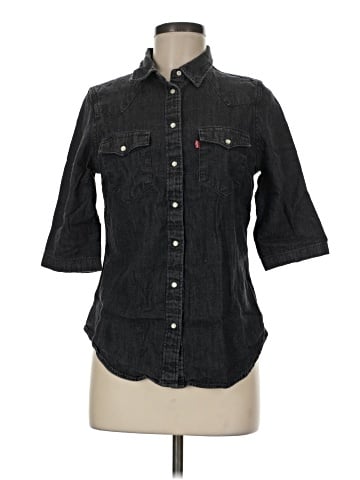 Levi's 3/4 Sleeve Button-Down Shirt (view 1)