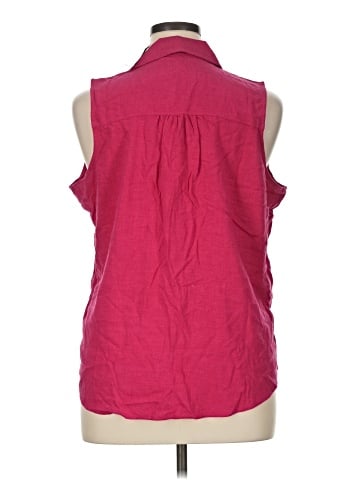 Maurices Sleeveless Button-Down Shirt (view 2)
