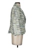 W by Worth Tweed Multi Color Green Blazer Size 4 - photo 4