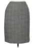 Armani Collezioni 100% Polyester Tweed Gray Formal Skirt Size 6 - photo 1