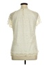 Solitaire Ivory Short Sleeve Top Size 1X - photo 2
