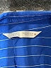 Zara Stripes Blue Long Sleeve Button-Down Shirt Size XS - photo 7