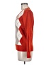 St. John's Bay 100% Cotton Argyle Red Pullover Sweater Size M - photo 5