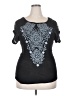 Spin Black Short Sleeve Top Size 18 (estimated) - photo 1