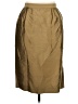 Carlisle 100% Silk Solid Tan Silk Skirt Size 14 - photo 1