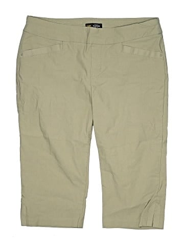 Lee Khaki Shorts (view 1)