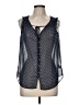 Gap Outlet 100% Polyester Blue Sleeveless Blouse Size M - photo 1