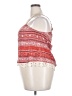 Xhilaration 100% Rayon Red Sleeveless Blouse Size XXL - photo 5