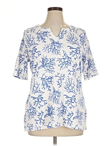 Croft & Barrow Short Sleeve Blouse (view 1)