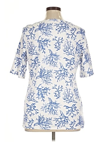 Croft & Barrow Short Sleeve Blouse (view 2)