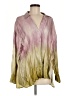 Zara Tie-dye Pink Long Sleeve Blouse Size M - photo 1