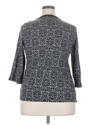 Croft & Barrow 3/4 Sleeve Blouse (view 2)