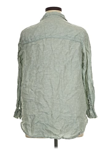 Tahari 3/4 Sleeve Button-Down Shirt (view 2)