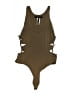 BCBGMAXAZRIA Brown Bodysuit Size S - photo 1