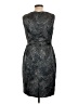 Tahari Paisley Gray Cocktail Dress Size L (estimated) - photo 2