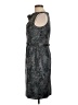 Tahari Paisley Gray Cocktail Dress Size L (estimated) - photo 5