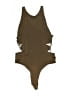 BCBGMAXAZRIA Brown Bodysuit Size S - photo 2