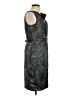 Tahari Paisley Gray Cocktail Dress Size L (estimated) - photo 4