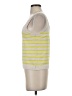 Evereve 100% Cotton Yellow Sweater Vest Size XS - photo 5