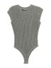 Knot Sisters Gray Bodysuit Size S - photo 1