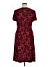 Chaps Paisley Red Casual Dress Size XL - photo 2