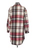 Maurices Plaid Red Coat Size S - photo 2