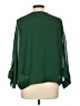 Zara Green 3/4 Sleeve Blouse Size L - photo 2