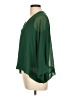 Zara Green 3/4 Sleeve Blouse Size L - photo 5